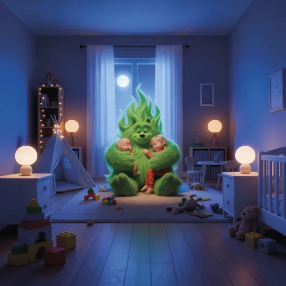 Caz von Antargaz im Kinderzimmer